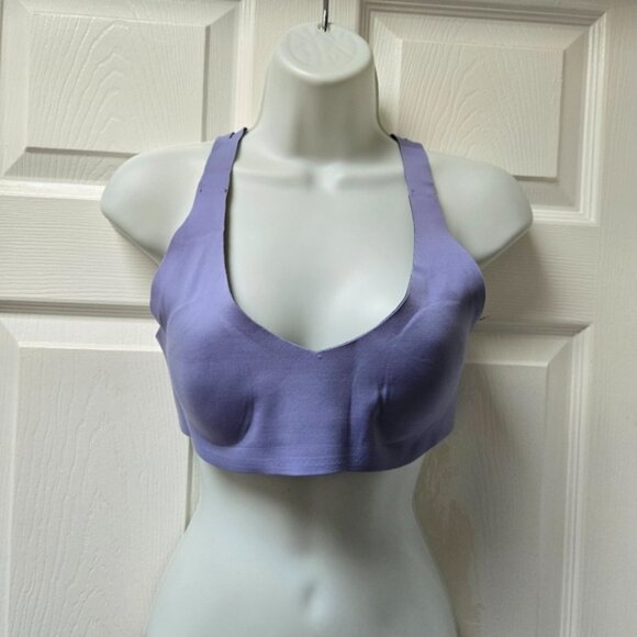 Lululemon Light Strides Bra Iron Purple - Picture 2 of 6